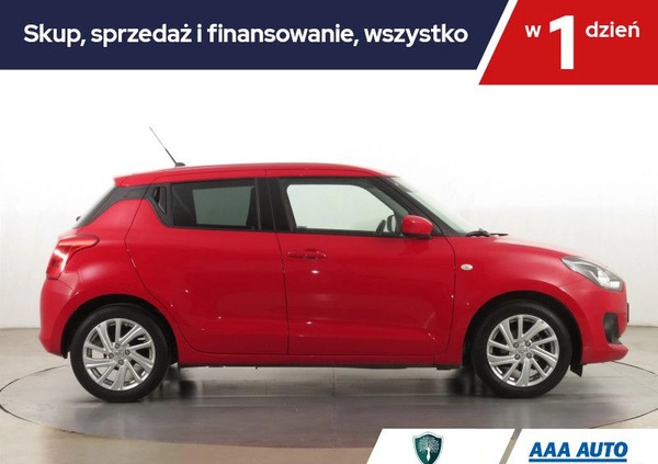 Suzuki Swift cena 62000 przebieg: 46063, rok produkcji 2021 z Łódź małe 154